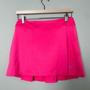 Nike Tour Performance Dri-Fit Back Pleated Golf Skirt in Bright Pink Size Small